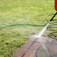 Acid wash pressure wash cleaning and restoration