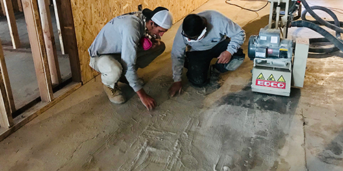 commercial concrete floor repairs