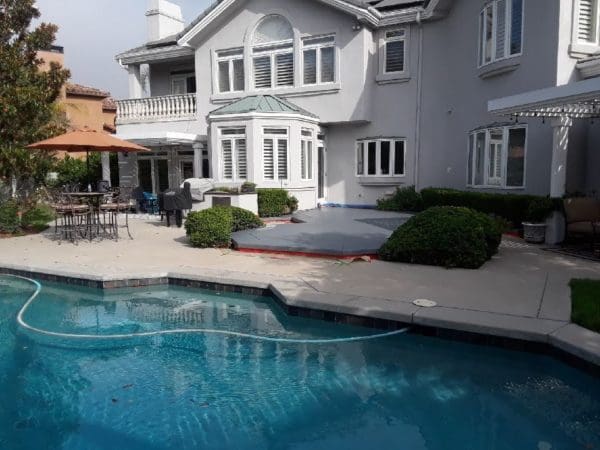 Coronado back yard remodeling services, pool deck restoration and repairs.