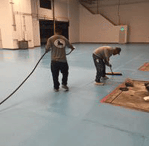commercial concrete floor polishing