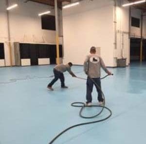 Epoxy floor installation warehouse chula vista