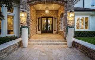alt:"San-Diego-hardscape-services,-flagstone-entrance restoration-and-sealing"