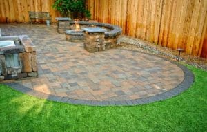 alt="sealed patio pavers, paver patio installation cost."