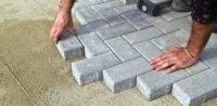 Paver installation