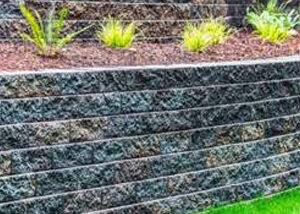 Retaining Wall installation