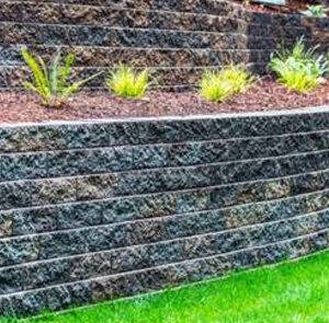 Retaining Wall installation