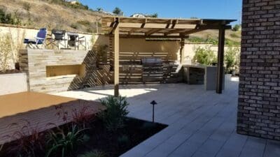 Carmel Valley backyard remodeling providing our concrete services