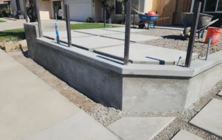 Professional driveway and front yard Installation for San Diego properties