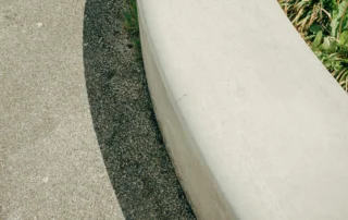 Sustainable hardscape and concrete installation materials built for San Diego climate